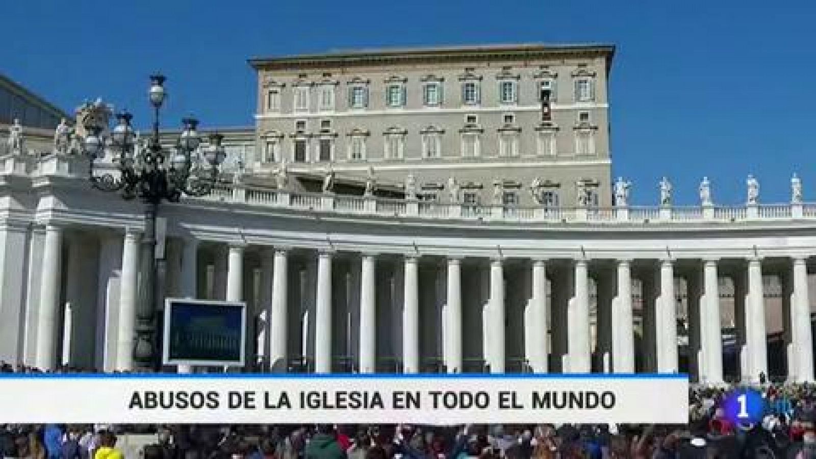 Telediario 1: El papa Francisco, entre lobos con piel de pastor | RTVE Play