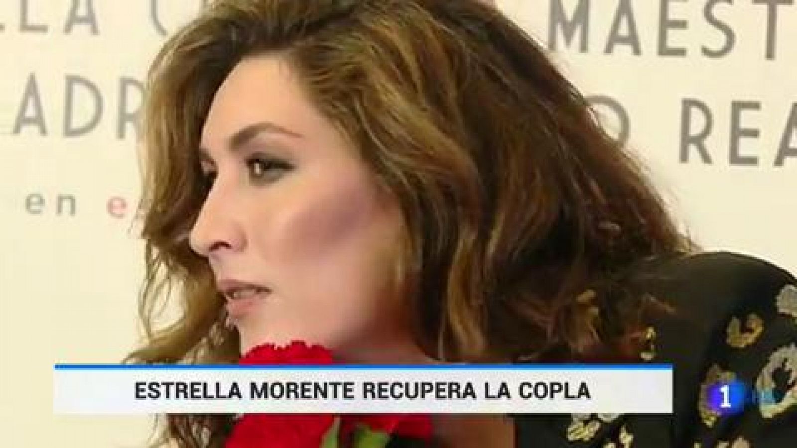Telediario 1: Estrella Morente presenta su nuevo disco: 'Copla' | RTVE Play