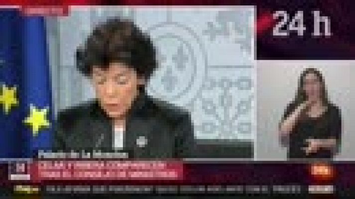 Informativo 24h - El Gobierno tacha de "insensatez" el viaje anunciado por Arrimadas a Waterloo