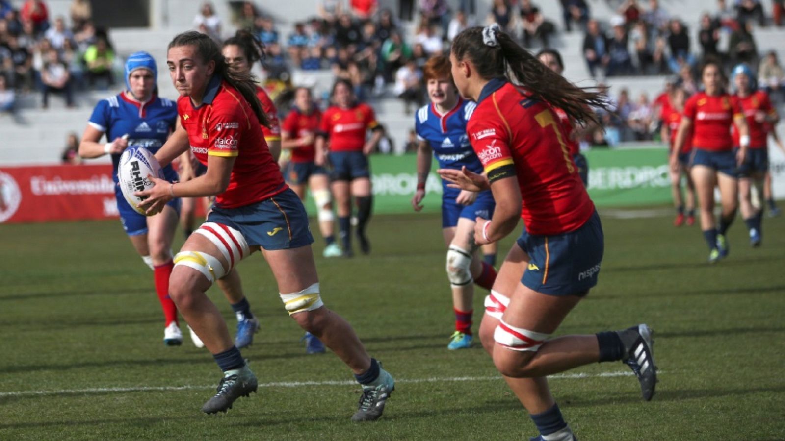 Rugby - Campeonato de Europa Femenino. Semifinal: España - Rusia ...
