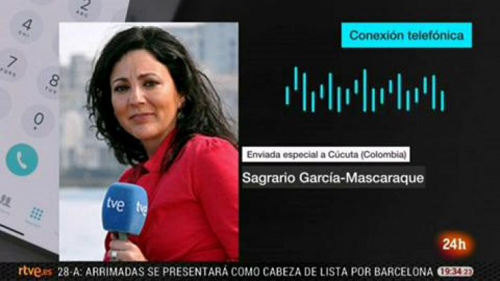 Informativo 24h - Enfrentamientos en la frontera entre Colombia y Venezuela por el paso de la ayuda humanitaria