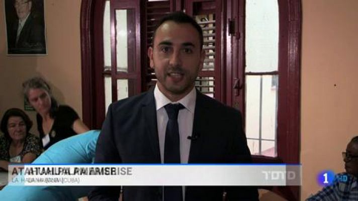 Telediario 1 - El gobierno cubano celebra un referéndum para ratificar la nueva Constitución