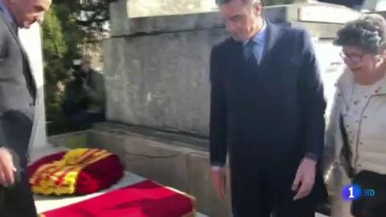 Homenaje exilio republicano: Pedro Sánchez homenajea al exilio republicano español en Francia