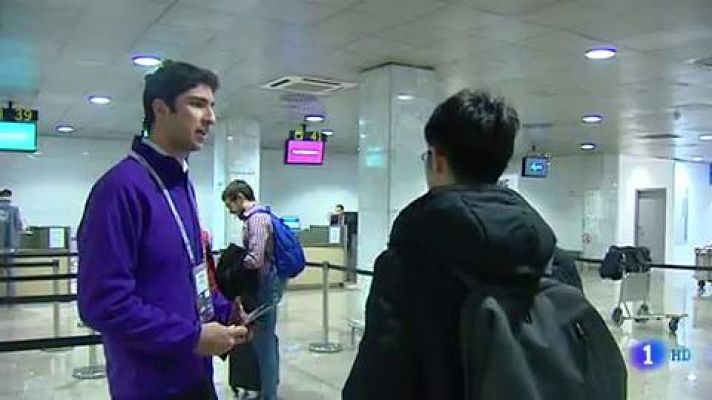 Telediario 1 - Arranca en Barcelona la primera Mobile World Congress sin VTC