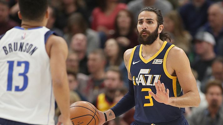 Telediario 1 - Partidazo de Ricky Rubio con 25 puntos y 5 asistencias