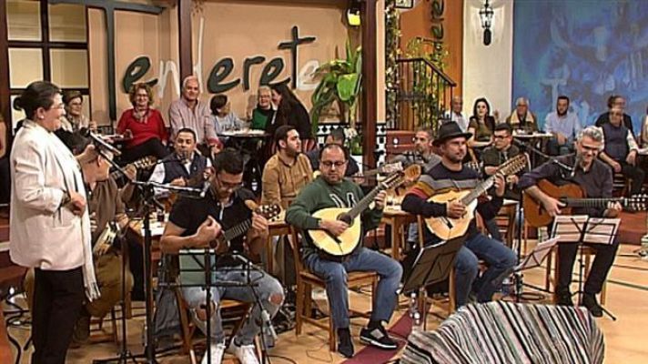 Tenderete - 24/02/2019 con Los Tendereteros, solistas y el timplista Juanma Benítez