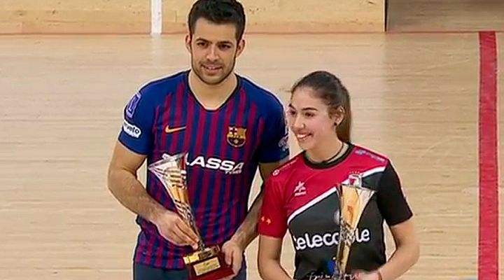 Telediario 1 - El Barça y el Gijón, campeones de Copa de hockey patines