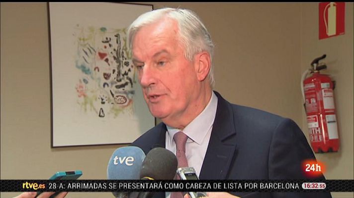 Barnier explica el "Brexit" en la Comisión Mixta para la UE