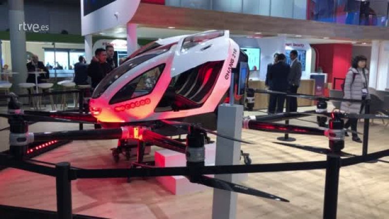 Llega el primer taxi areo de la mano del 5G