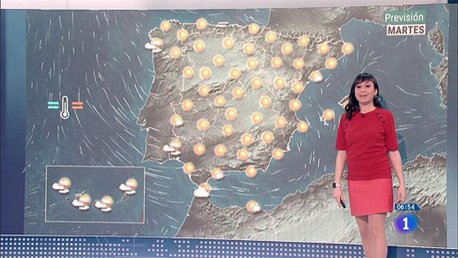 El Tiempo: Hoy, viento fuerte en el Estrecho y ascenso de las temperaturas en el Mediterráneo - RTVE.es