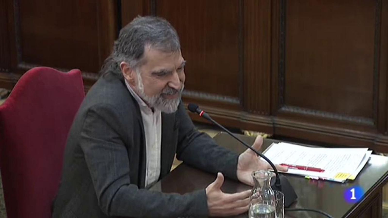 judici del Procés I Jordi Cuixart declara