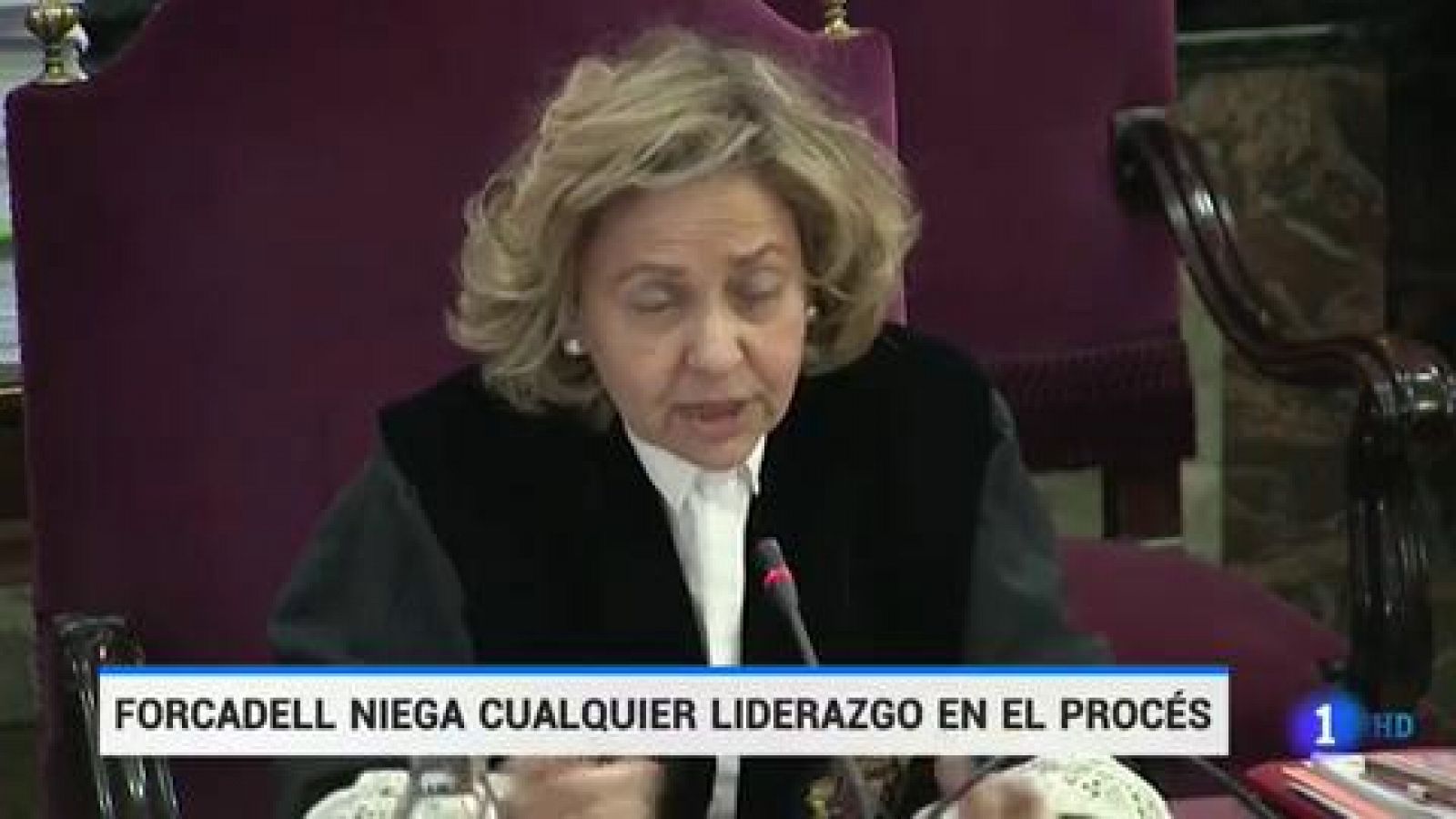 Juicio 'procés': Carme Forcadell se desvincula del liderazgo en el 'procés' - RTVE.es