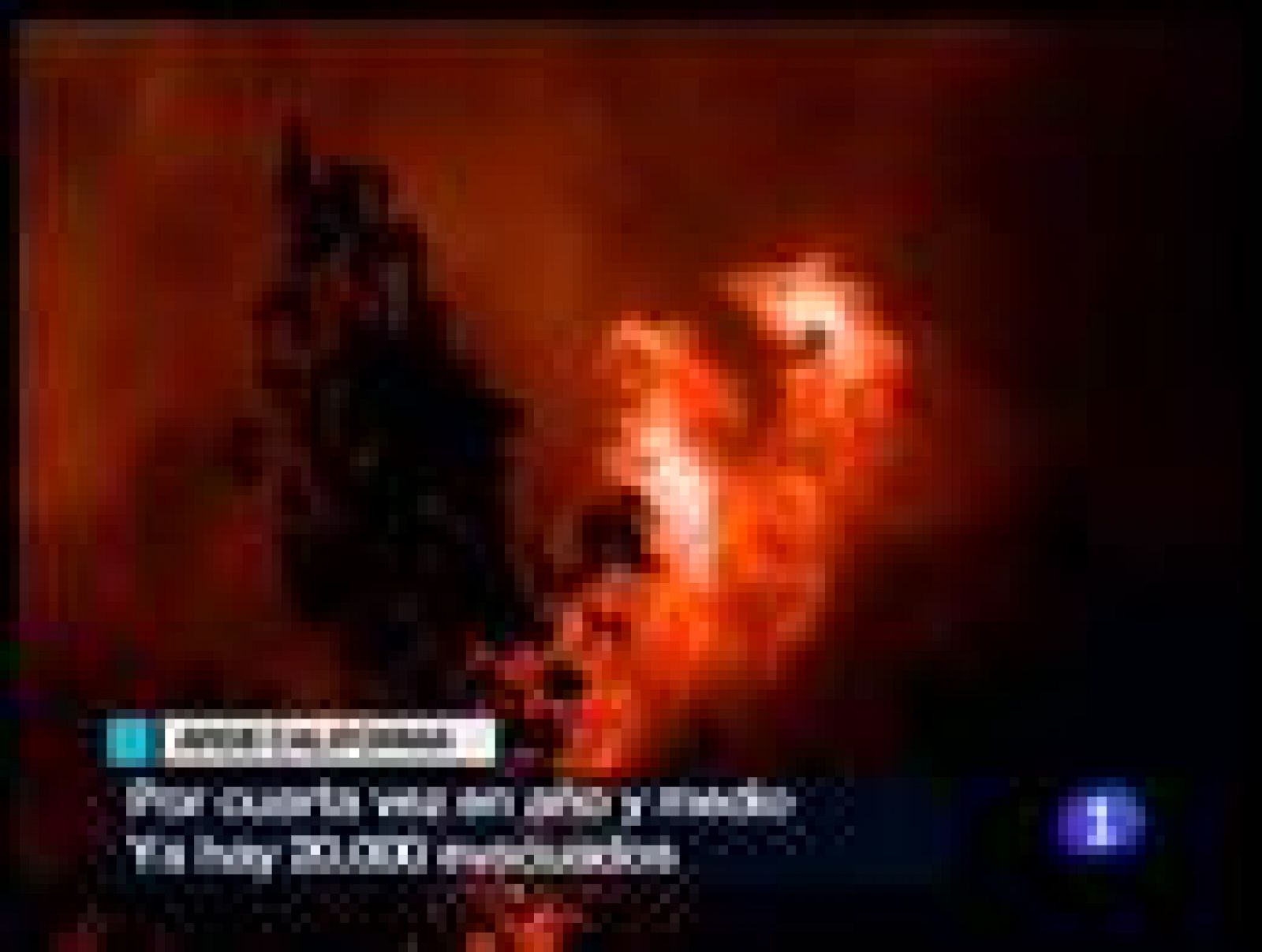 Más de 20.000 evacuados por un incendio en California | Ver