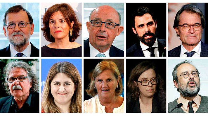 Telediario 1 - Comienzan a declarar los testigos en el juicio del 'procés' ante el Tribunal Supremo