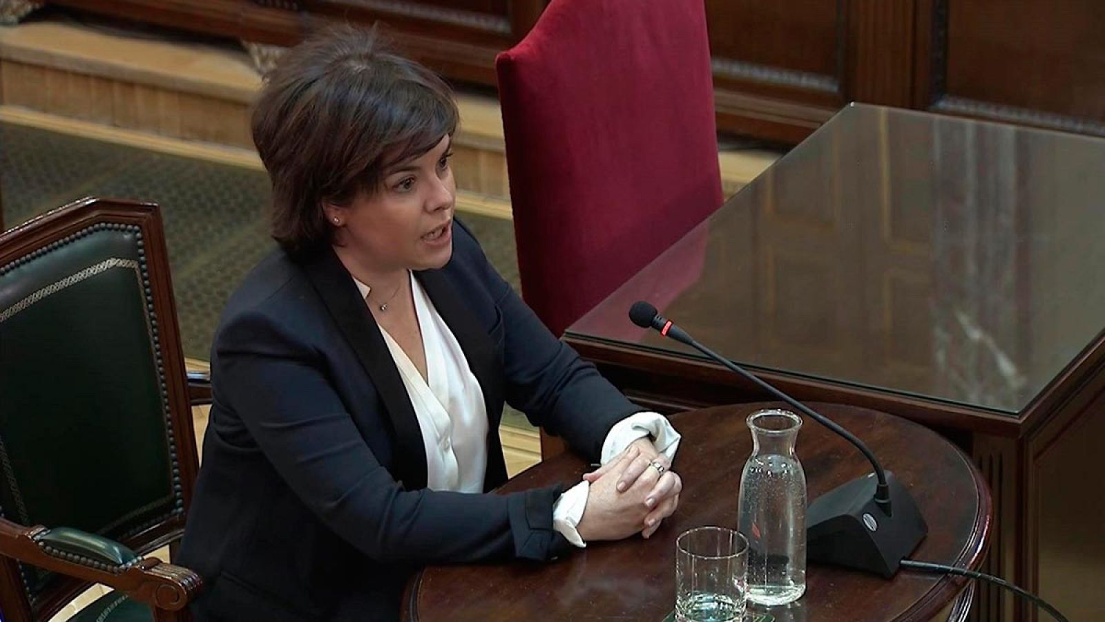 Sáez de Sanatamaría asegura que "ningún Gobierno democrático que cumpla la Constitución puede prestarse a autorizar un referendum de autodeterminación"