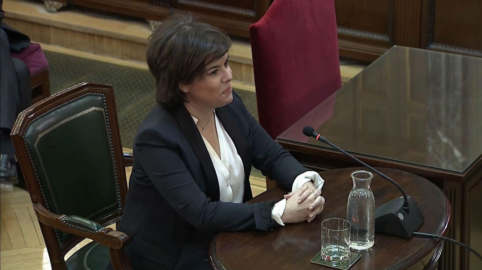 Santamaría asegura que las cargas policiales del 1-0 fueron causadas por la "irresponsabilidad de la Generalitat"