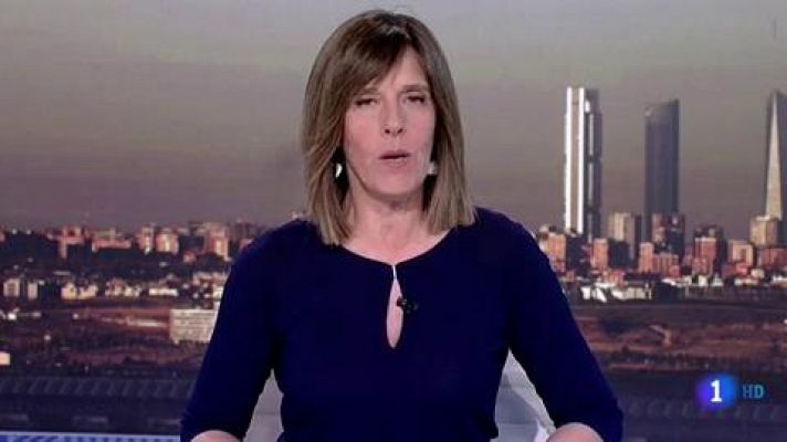 Telediario 1 - Activados los avisos preventivos en varias ciudades españolas por episodios de contaminación