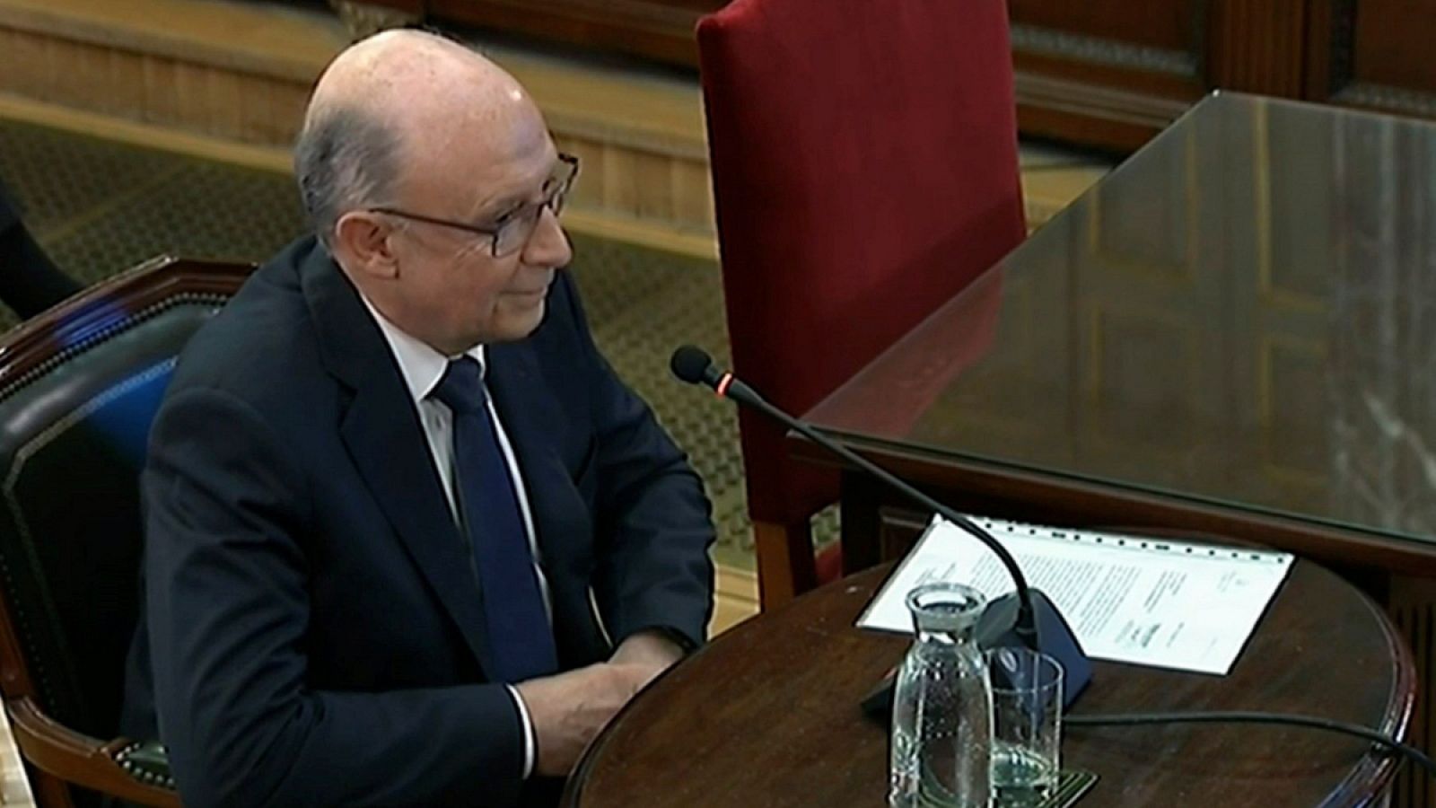 Montoro en el juicio del 'procés': "Todos los fondos estaban controlados"