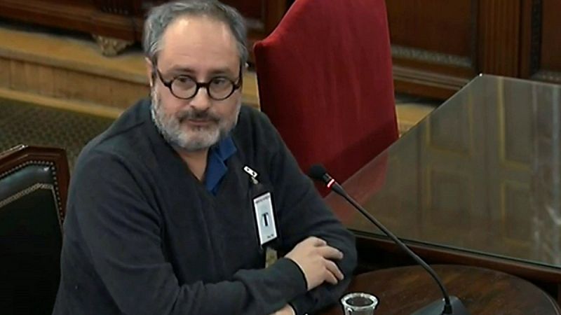 El exdiputado de la CUP Antonio Baños se niega a responder a Vox en el juicio del 'procés'