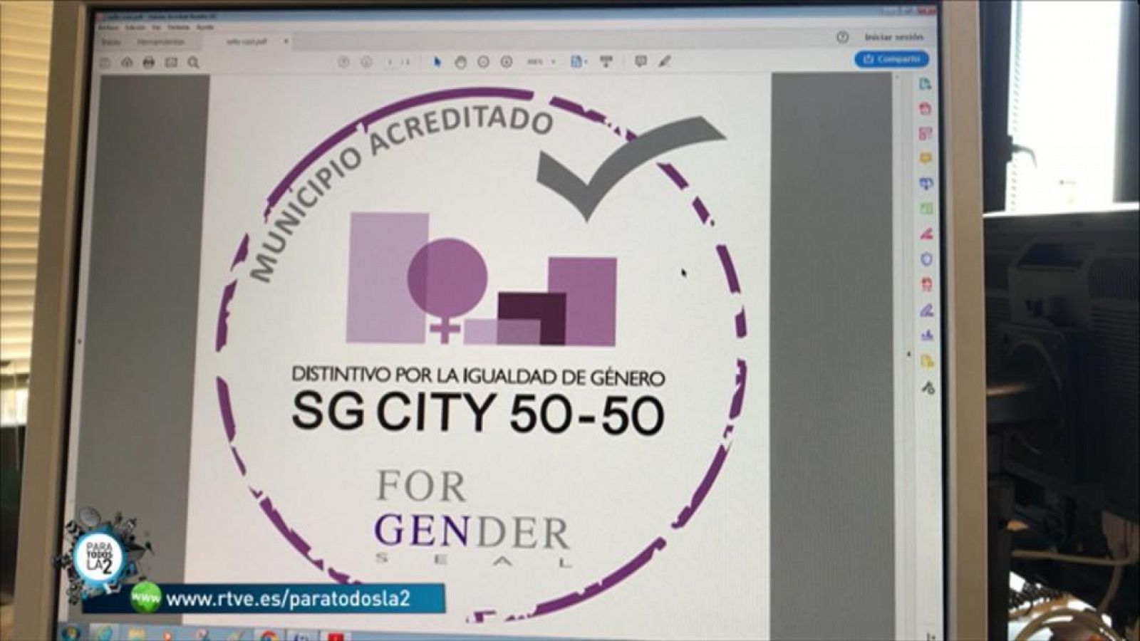 Para todos La 2: Reportaje sobre la primera certificación de Género Municipal | RTVE Play