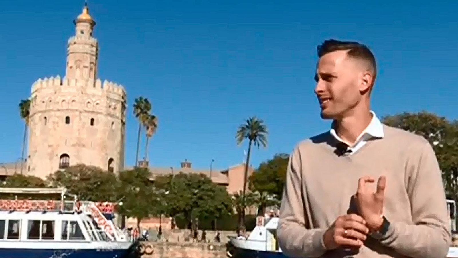 Copa 2019. De paseo por el Guadalquivir con Canales - RTVE.es