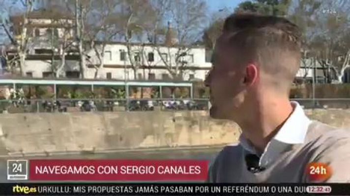 Copa 2019. De paseo por el Guadalquivir con Canales