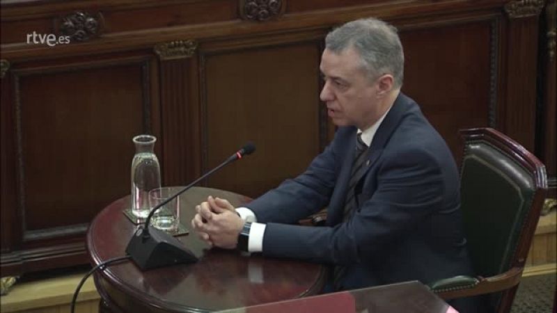 Urkullu revela contactos directos con Rajoy como "intercesor"