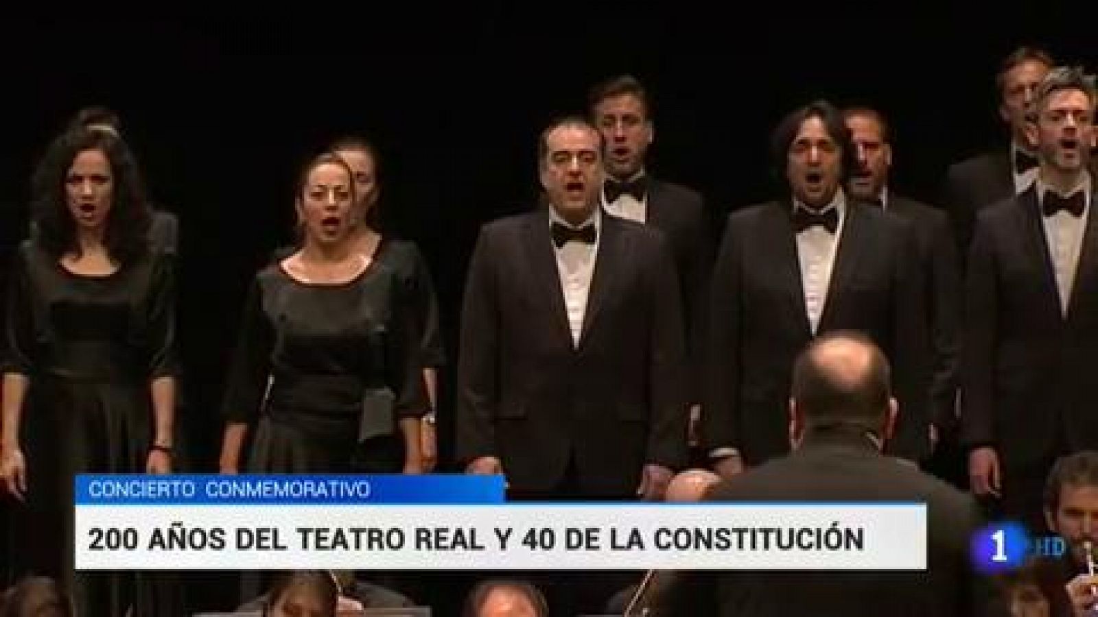 Telediario 1: El Teatro Real celebra sus 200 años y los 40 de la Constitución | RTVE Play