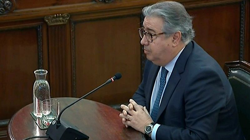 Vídeo de las declaraciones en el Tribunal Supremo del exministro del Interior, Juan Ignacio Zoido durante su declaración como testigo en el juicio del procés en el Tribunal Supremo
