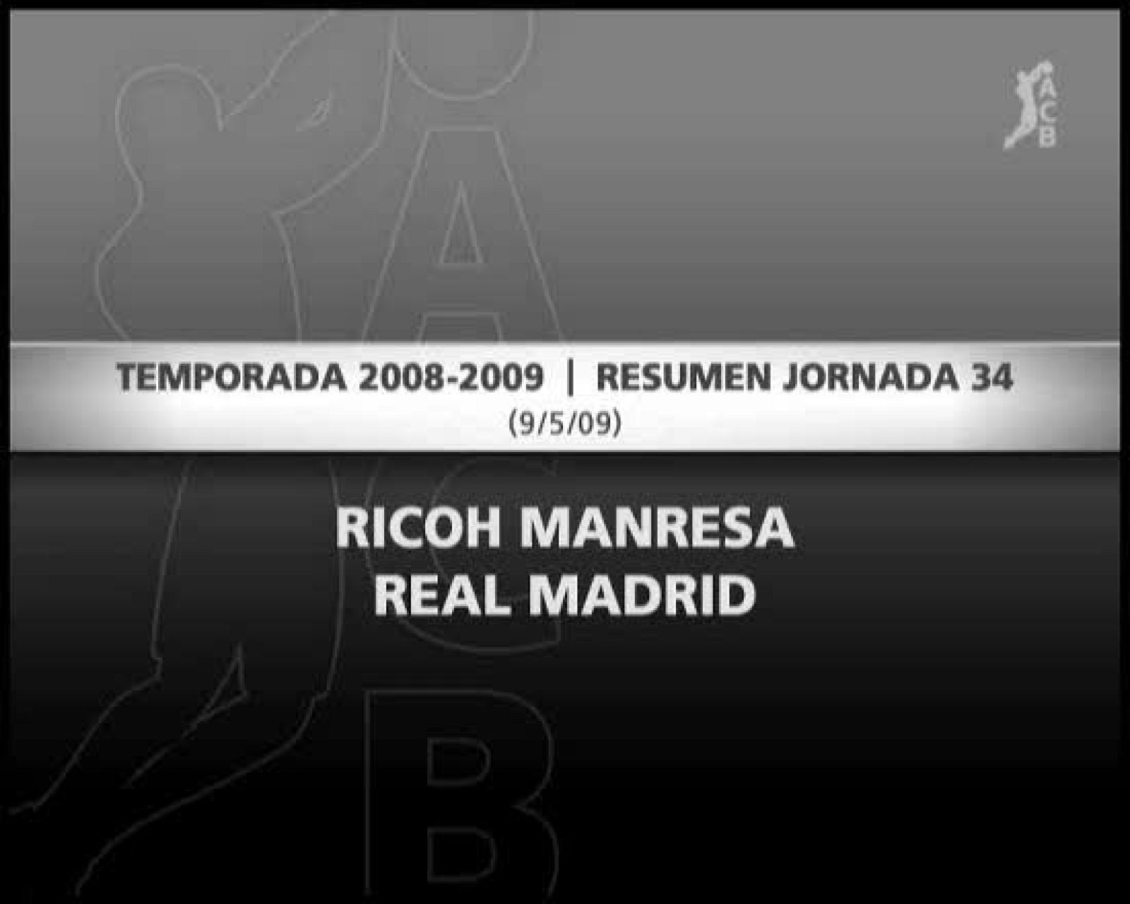 Ricoh Manresa 81-84 Real Madrid - Baloncesto en RTVE | Ver