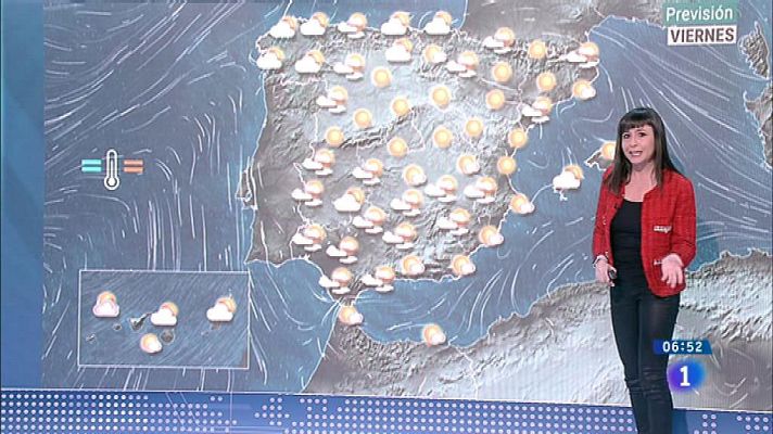 El tiempo - Hoy, bajada de temperaturas en el Mediterráneo y pocos cambios en el resto