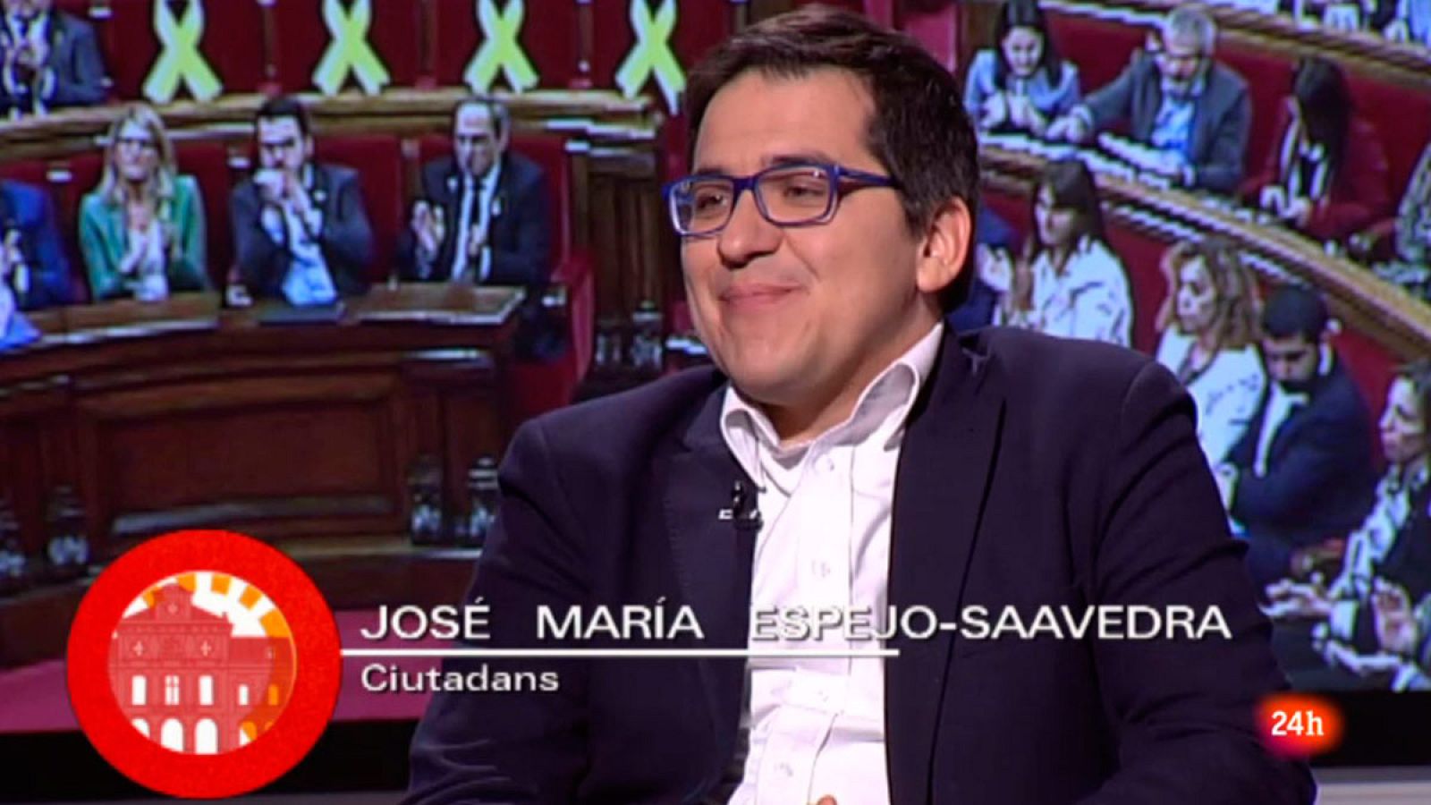 Lluís Falgás entrevista José María Espejo-Saavedra, vicepresident segon del Parlament