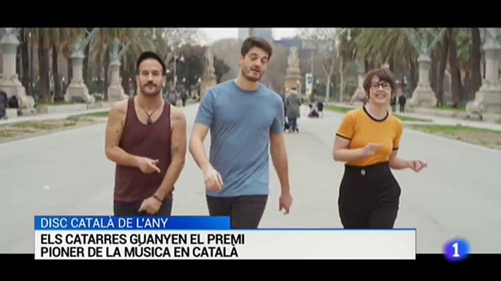 L'Informatiu - Els Catarres guanyen el disc català de l'any