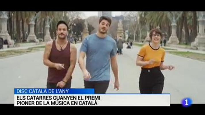 Els Catarres guanyen el disc català de l'any 
