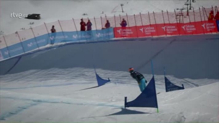 Lucas Eguibar marca la pauta en la clasificación de Baqueira