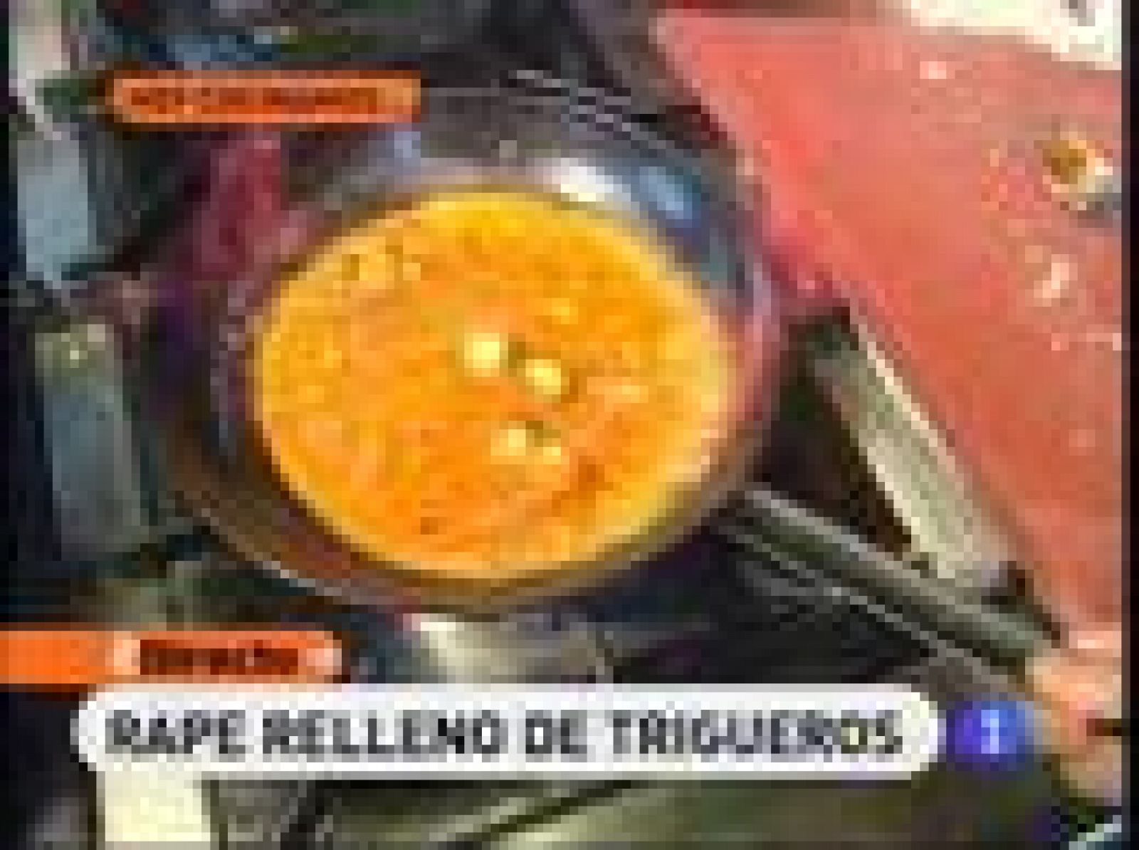 RTVE Cocina: Rape relleno de trigueros | RTVE Play