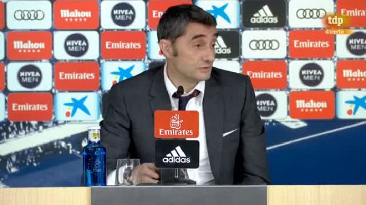 Estudio Estadio - Valverde: "Es absurdo hablar de Liga ganada con tantas jornadas por delante"