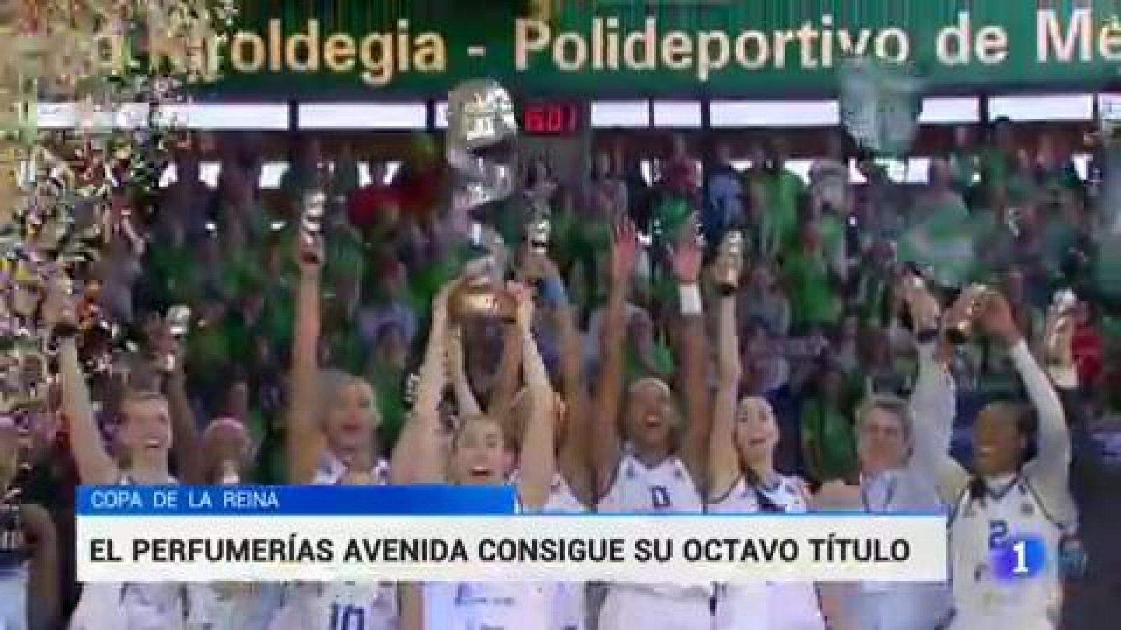 Telediario 1: El Perfumerías Avenida gana la Copa de la Reina por quinta vez en seis años   | RTVE Play