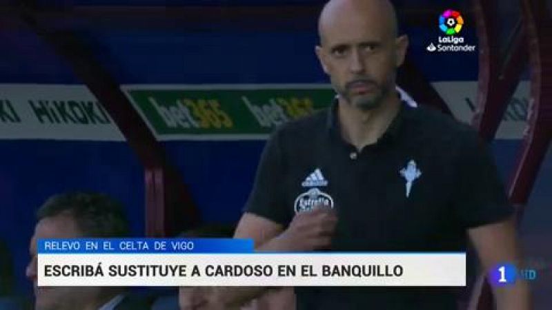 Fran Escribá será el sustituto de Miguel Cardoso en el banquillo del Celta de Vigo, según anunció el club que preside Carlos Mouriño en un comunicado de prensa minutos después de comunicar el cese del técnico portugués.