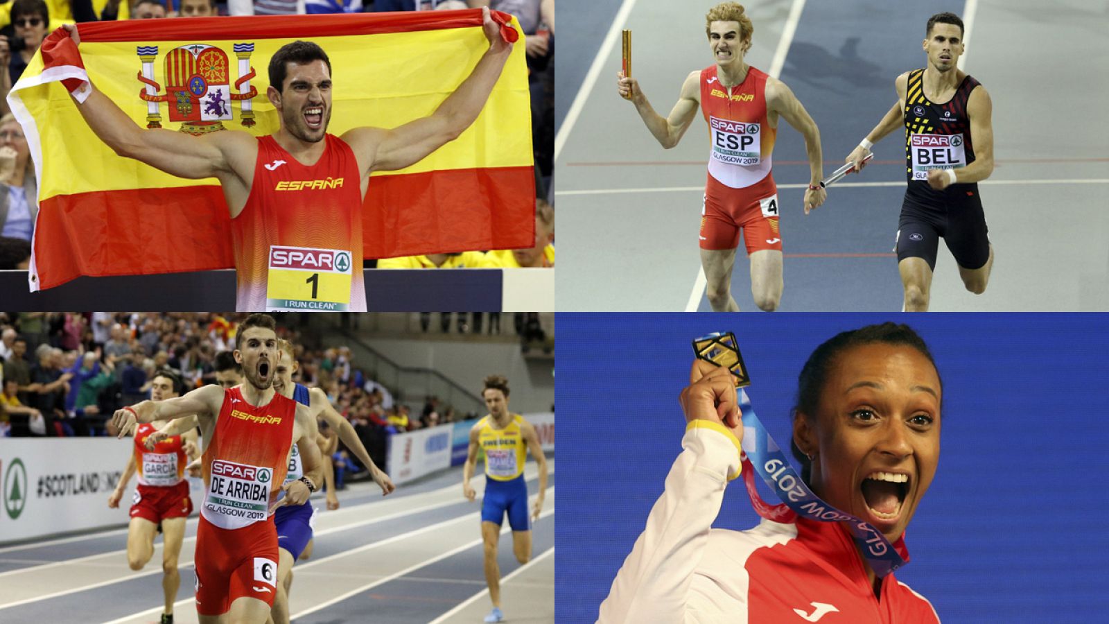Atletismo: España triunfa en Glasgow gracias a la fuerza de la juventud | Ver