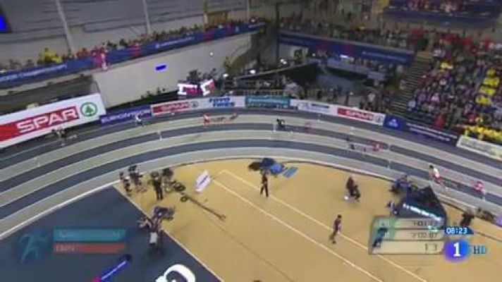 Telediario 1 - Atletismo: España triunfa en Glasgow gracias a la fuerza de la juventud
