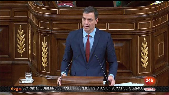 Parlamento - Última comparecencia de Pedro Sánchez