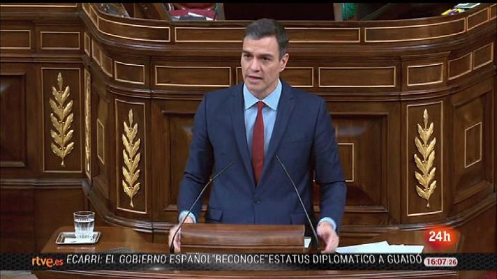 Parlamento - Última comparecencia de Pedro Sánchez
