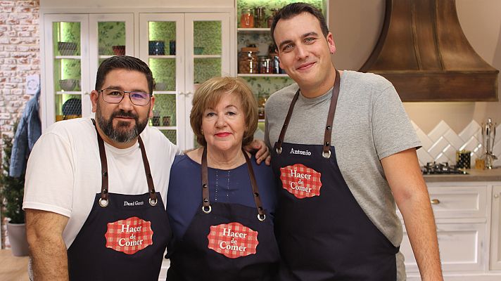 Hacer de comer - Patatas revolconas y buñuelos de bacalao