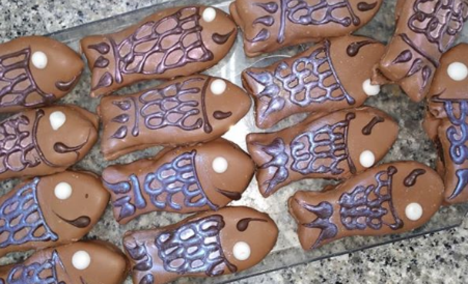 Sardinas de chocolate de Carnaval