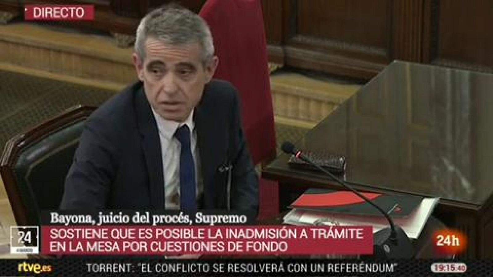 Sin programa: El ex letrado mayor del Parlament declara que advirtieron a la Mesa por escrito y verbalmente | RTVE Play