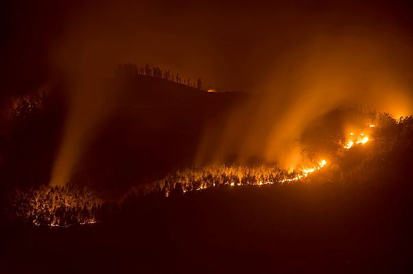 El 80% de los incendios ocurridos entre 2015 y 2017 en Asturias fueron intencionados