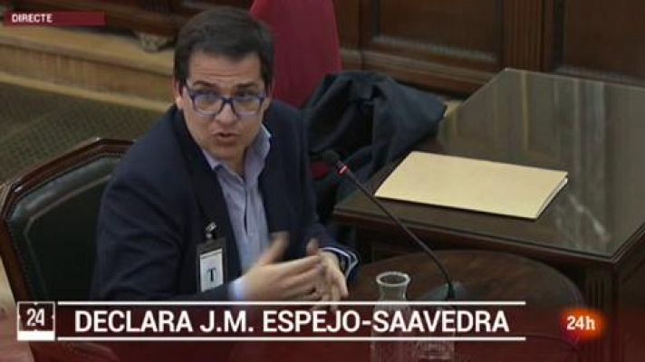 L'Informatiu - Espejo Saavedra diu que Forcadell no hauria d'haver tramitat la llei del referèndum