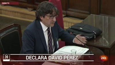 David Perez diu que el seu grup va intentar que no es vot�s la proposta d'independ�ncia