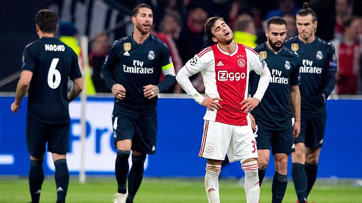 Telediario 1 - El Madrid recibe al Ajax como prueba a su reacción